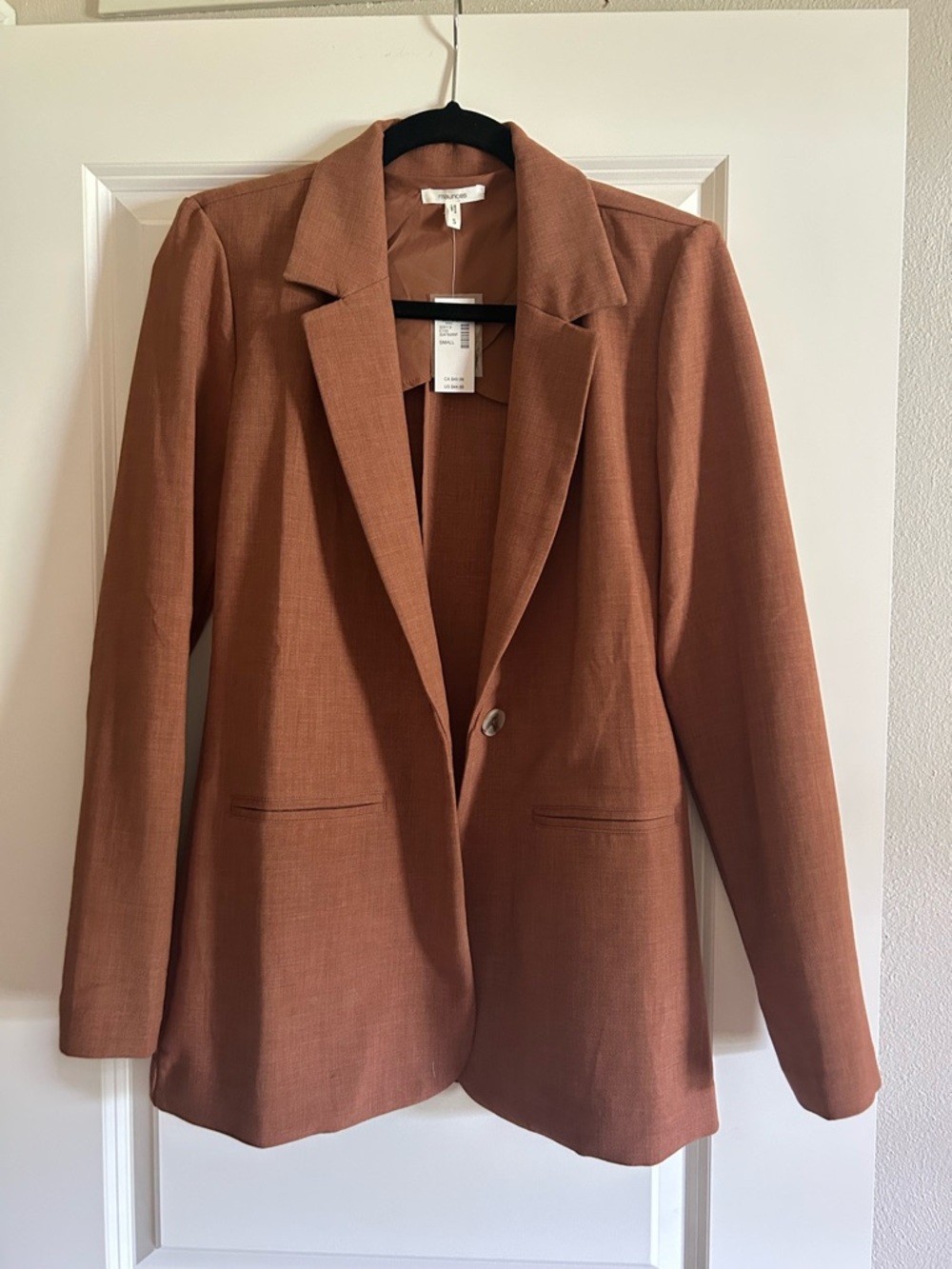 Maurices Rust-Tone Single-Button Blazer